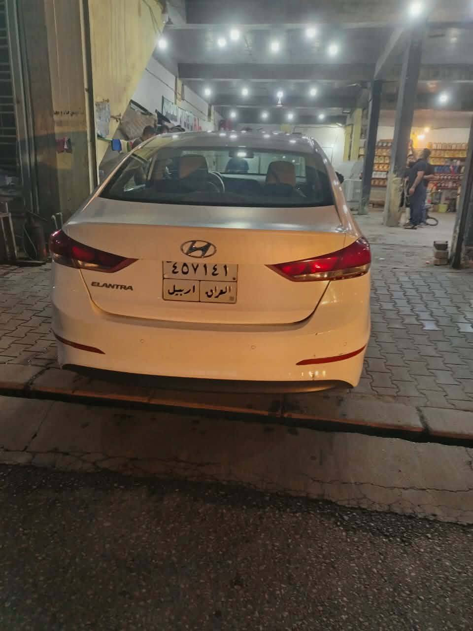 سلام عليكم الانترا موديل2018رقم اربيل سعر135وبيها مجال المكان نجف بيها بارد شبر بلجاملق الخلفي للاستفسار على الرقم***********
