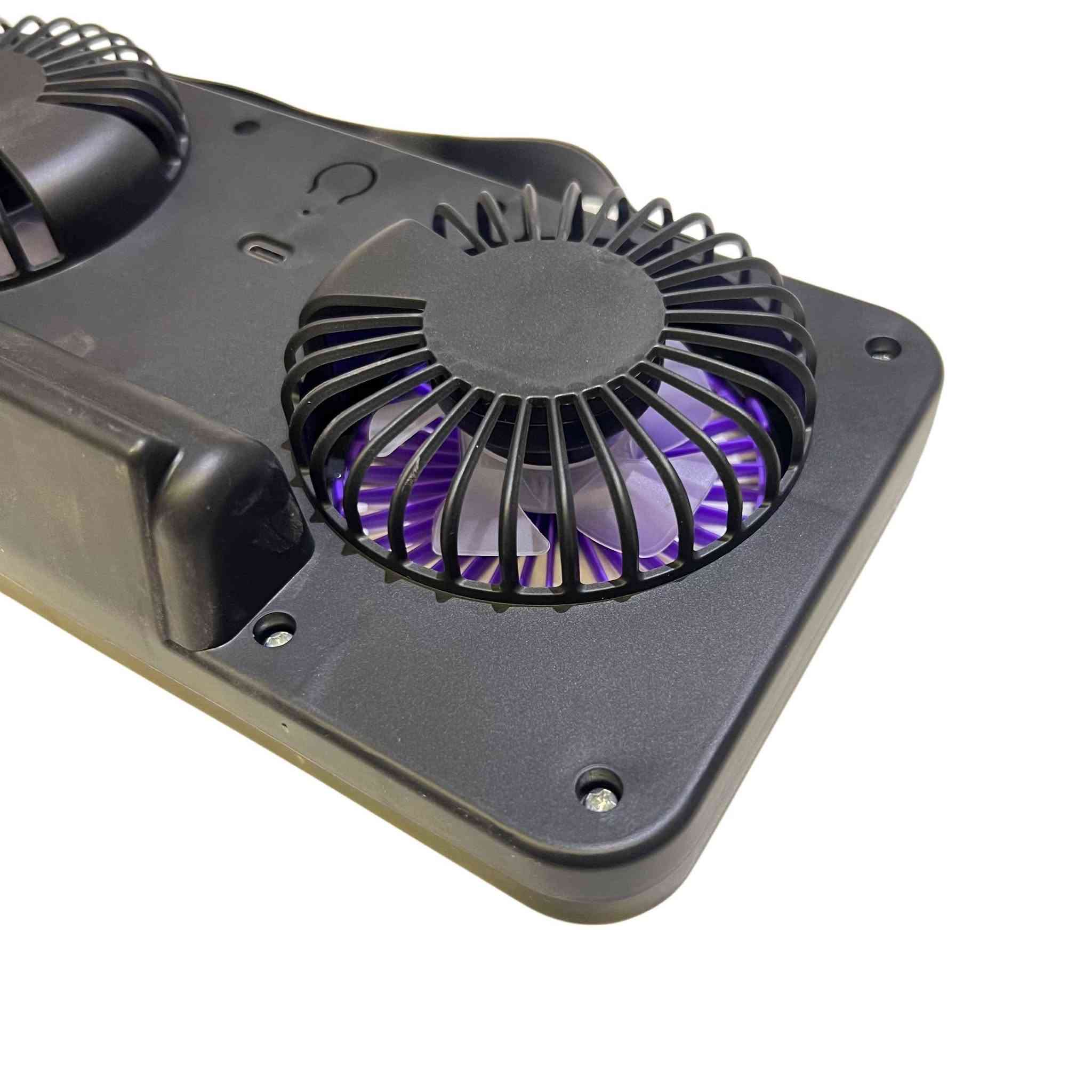 مروحة مكتبية مزدوجة USB مع إضاءة LED – Dual Head Fan S32

• مروحة مكتبية مزدوجة الرأس مزودة بإضاءة LED، مناسبة للاستخدام على المكتب أو الطاولة مع تصميم عملي متعدد الوظائف.

• تحتوي على مروحتين مزدوجتين لتوزيع الهواء بشكل أفضل.

• مزودة بإضاءة LED مدمجة قابلة للتشغيل والإيقاف.

• 3 مستويات لسرعة الهواء (منخفض – متوسط – قوي).

• شفرات مروحة بعدد 5 لكل مروحة.

• تصميم منخفض الضوضاء (Low Noise).

• تعمل عبر منفذ USB بجهد تشغيل 5 فولت.

• اسم المنتج: USB Dual-Head LED Desk Fan
• الموديل: S32
• نوع المنتج: مروحة مكتبية مزدوجة مع إضاءة LED
• مصدر الطاقة: USB
• جهد الإدخال: 5V
• تيار الإدخال: 0.5 – 1A
• جهد الخرج: 5V
• قدرة الخرج: 2 – 3W
• عدد السرعات: 3 مستويات
• عدد الشفرات: 5 شفرات
• البطارية: غير قابلة للإزالة (Non-removable)
• أبعاد: 25 × 12 سم بغداد, العراق


**إذا كنت صاحب هذا الإعلان وتريد حذفه لأي سبب، رجاءا أرسل رسالة إلى الدعم الفني**
