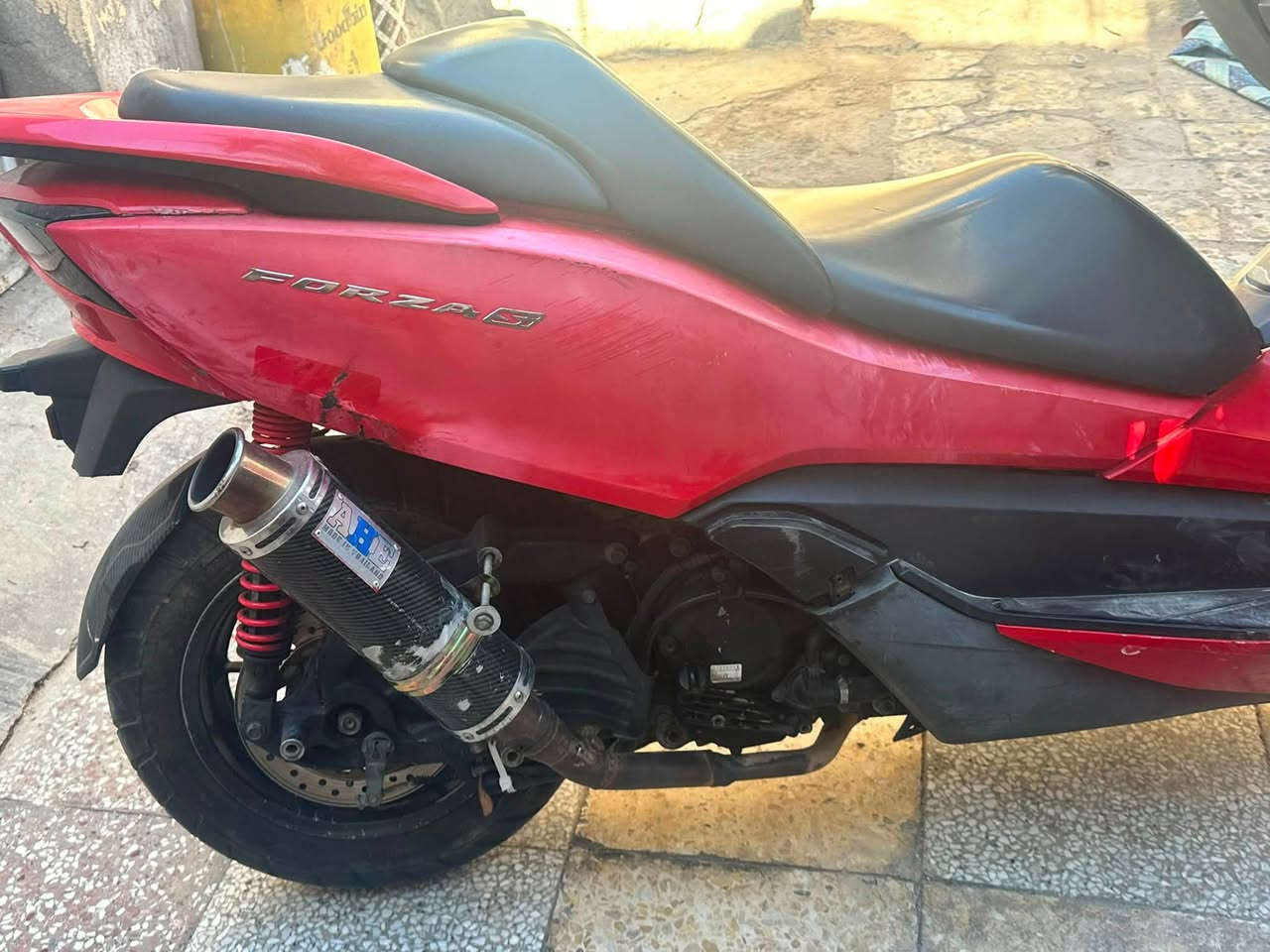 سلام عليكم / MF12
فورزا012 دراجه عوزها صبغ صبغتها تعبانه
دراجهة كلها شغاله من طول لطرل صالنصه رياضي 
عوزها ترتيب + شخاطه شخاطتها مابيها شي بس يحتاج تبديل وباقي لتفاصيل بلخاص عنوان بغداد
***********
