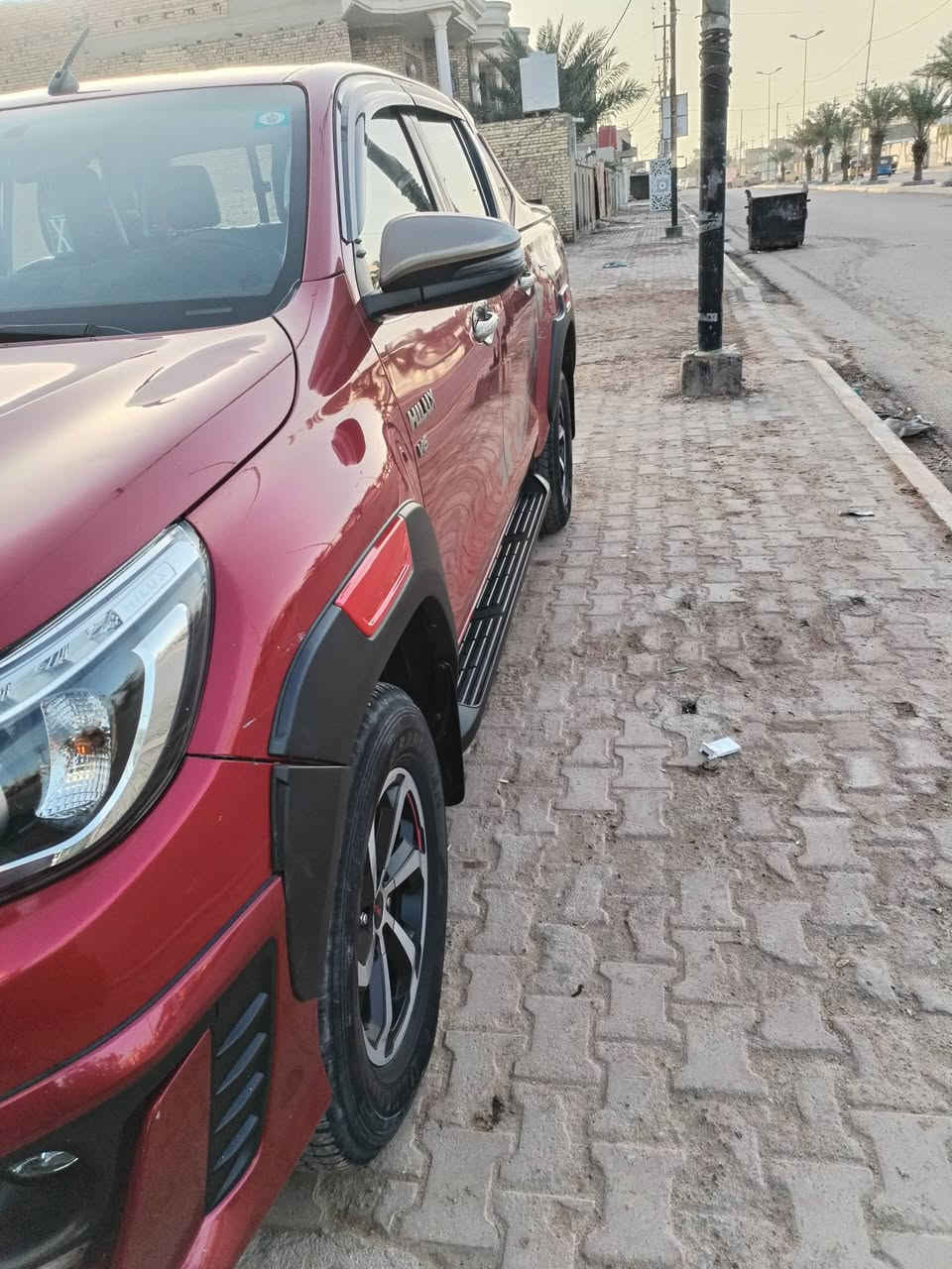 سلام عليكم👋
للبيع تيوتا هايلوكس🛻

محرك 6 سلندر

كويتي باب اول 

موديل 2020 

رقم بغداد بأسمي 

فول مواصفات للاخير 

قطعتين تبريد ❄️

‏شاشة🖥️

بصمة 

باقي المواصفات معروفه فول 

السيارة مكفوله كفاله عامه 

🟩 السعر  المطلوب( 320 $ )💸وبيها مجال     

لاستفسار 📞 
*********** اسيا ***********
تحياتي لجميع 🌹 🌸 🙏🏻
