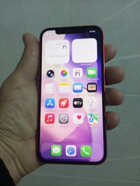 آيفون ١٢ ٦٤ • بطارية ٨٧٪ • بصمة وجه ما تشتغل