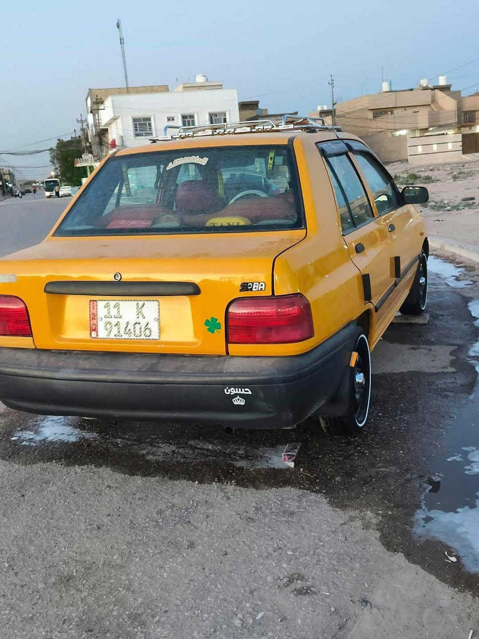 سايبه للبيع موديل 18سياره مكفوله عده شبر بلجاملغ جه السايق تبريد تدفأه شغال تخم تاير جديد كير مكينه مكفول سياره جاهزه رقم نكليزي بغداد تحويل ثاني يوم مصفر هيأه وغرامه مكان كربلاء حي الفارس،رقم الهاتف *********** السعر 52
