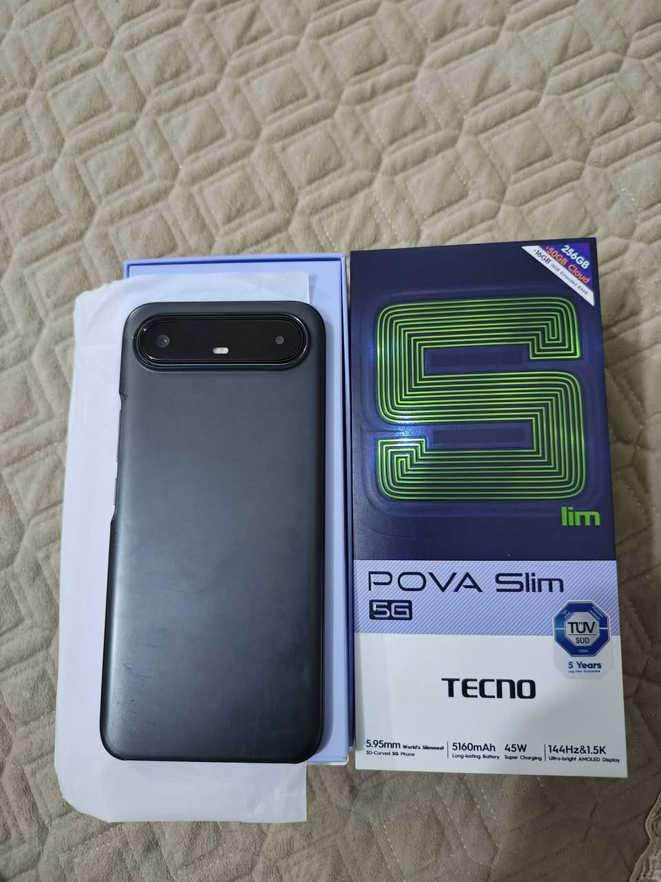 السلام عليكم تكنو بوفا سلم 5g غني عن تعريف استخدام اقل سبوع السعر 250 مكاني ناصريه مركز ***********
