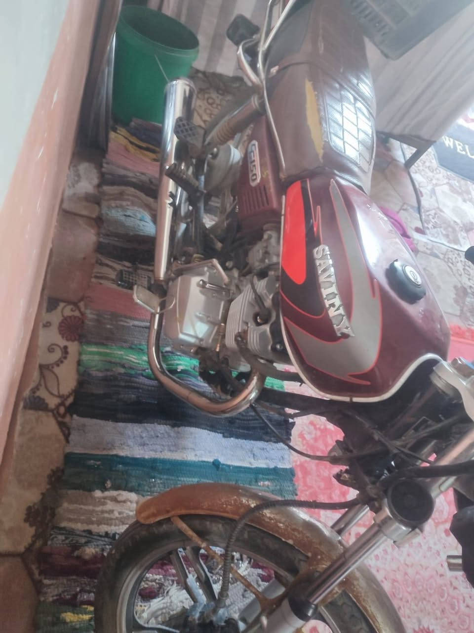 السلام عليكم دراجه سيفان موديل 20 بدون اوراق السعر 375 وبيها مجال بسيط المكان حلهء قضاء المحاويل ***********
