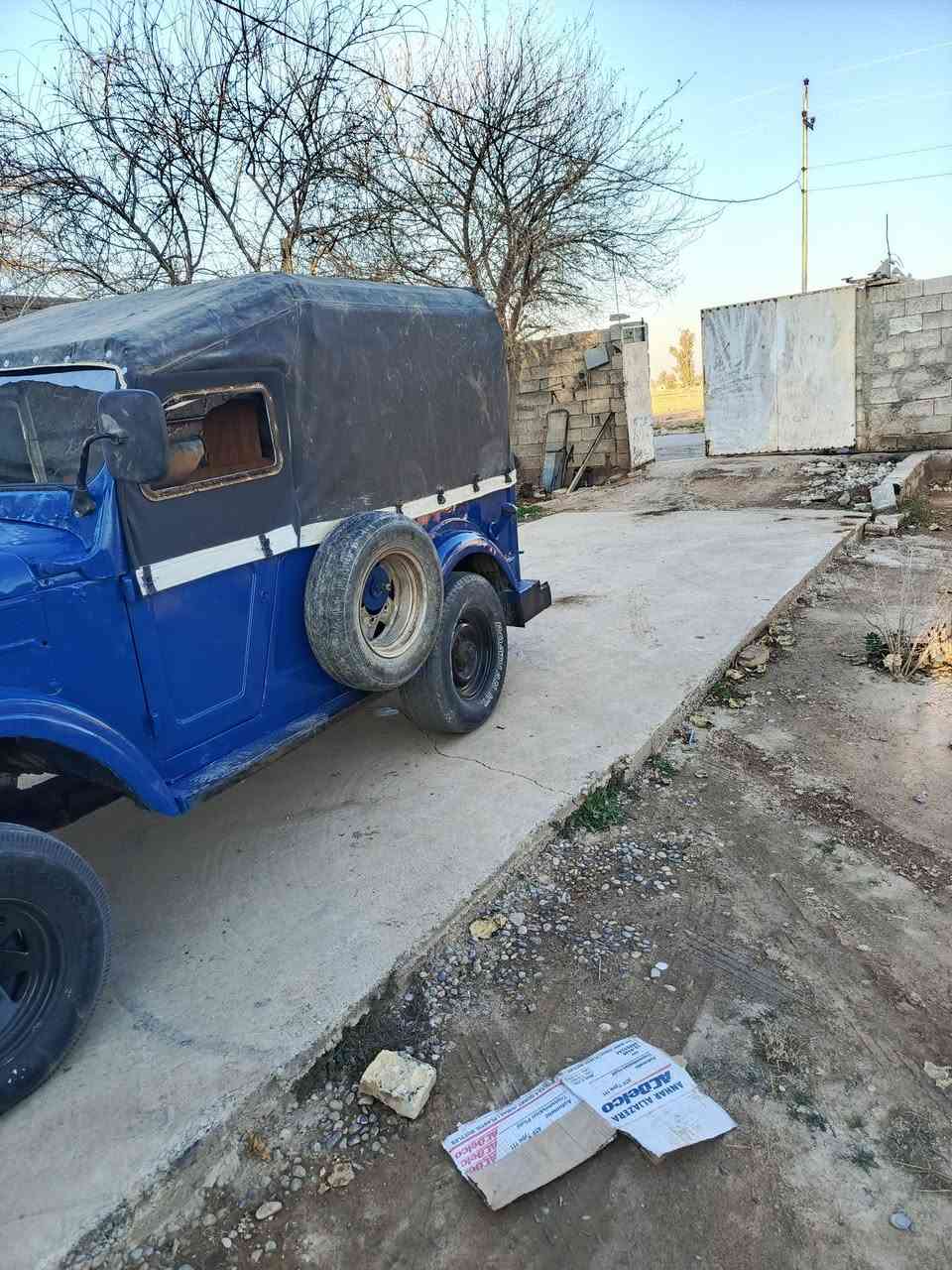 سلام عليكم جيب حضيرة للبيع رقم ديالى صدامي سنويه ساقطه 2016 شرط التحويل گير ومكينه تواي بالچيس جدد شاصي نظيف حصيره مالتهه بلاديه  تعمير جديد من دعاميه للدعاميه صبغ حراري درجة أولى كهربائيات كله جديد شراي يتصل مكاني ديالى ناحية السعديه  ***********
