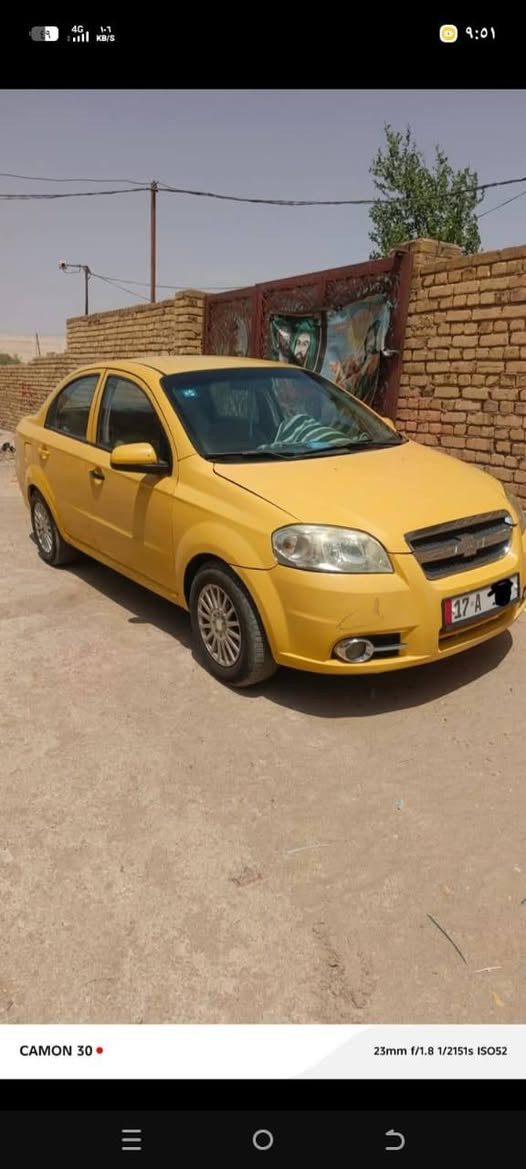 عندي افيو 2007 خليجي هم تكسي جاهزة سيارة مصفرة هيئة وغرامات مامطلوبة ولا الف حادثها تبديل قبق جنطة فقط تبريد تدفئة حدادية كهربائيات كير ومحرك قبل شهر شديتة سياره كير عادي العنوان البصره قضاء المدينه ناحيه الهويه السعر 45 وبيها مجال رقم التلفون. ***********
