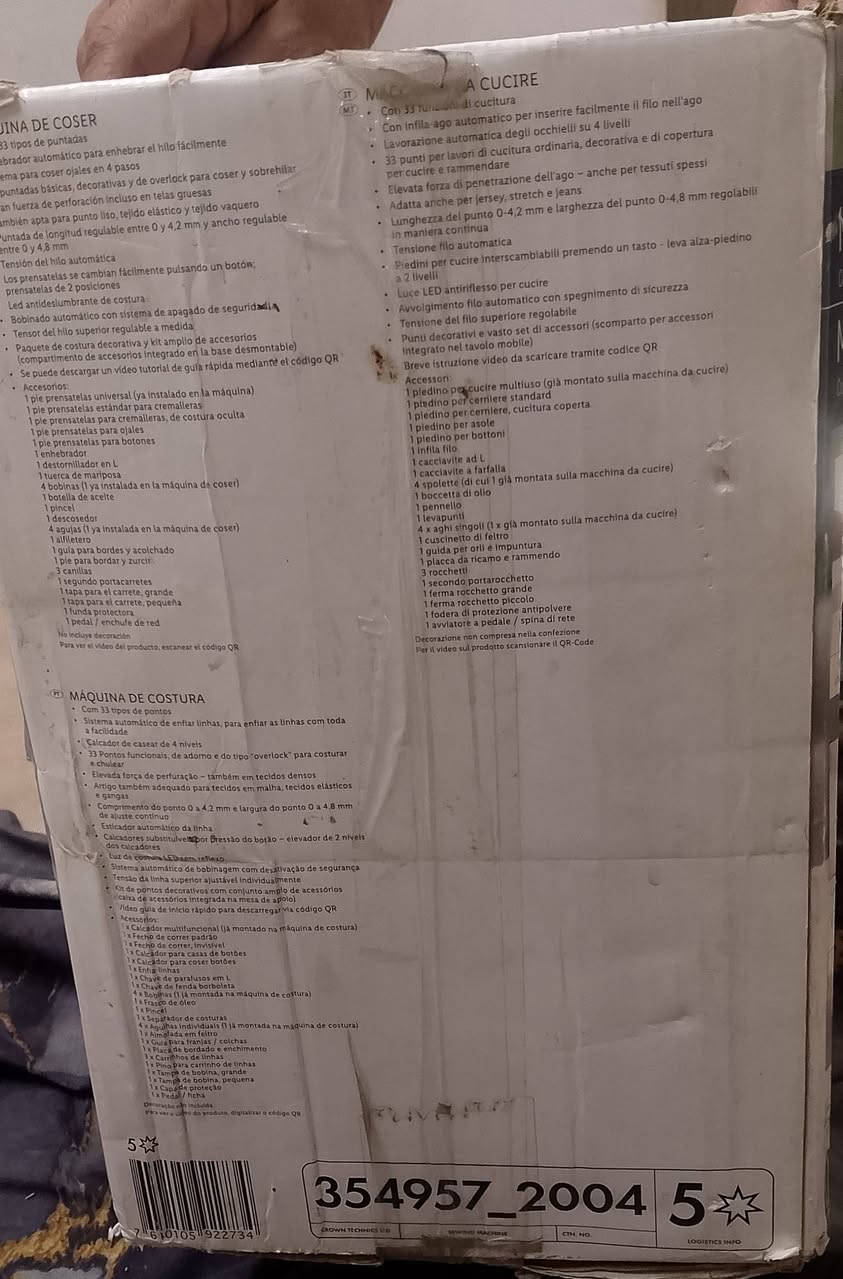 مكينه خياطه مستعمله للبيع ب25مدينه الصدر


**إذا كنت صاحب هذا الإعلان وتريد حذفه لأي سبب، رجاءا أرسل رسالة إلى الدعم الفني**