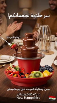 نافورة شوكولاته • ١ لتر • ١١٠ فولت