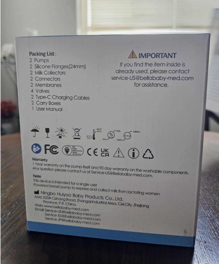 بيلابيبي مضخة كهربائية قابلة للارتداء، ضوضاء منخفضة بدون استخدام اليدين، مضخة تأتي مع حواف 24 ملم، 4 اوضاع و6 مستويات للشفط 
السعر ٥٥ يوجد توصيل لجميع العراق


**إذا كنت صاحب هذا الإعلان وتريد حذفه لأي سبب، رجاءا أرسل رسالة إلى الدعم الفني**