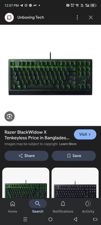 كيبورد ريزر • جديد • شامل التوصيل