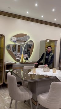 سفرة مودرن • خشب دمياطي • كفر سعد