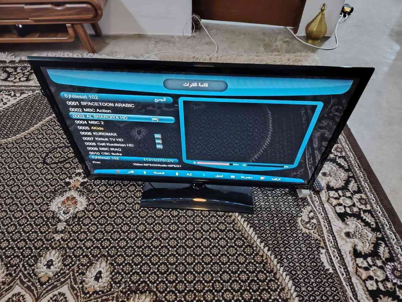 📺 تلفزيون سامسونج للبيع
✅ شرط فول، نظافة ممتازة HD
📏 الحجم: 43 إنش
💰 السعر:  150.000 الف دينار عراقي

📍 العنوان: كركوك - حي النصر الثانية

📞 رقم الهاتف: ***********

للاستفسار أو المعاينة يرجى الاتصال على الرقم أعلاه.
