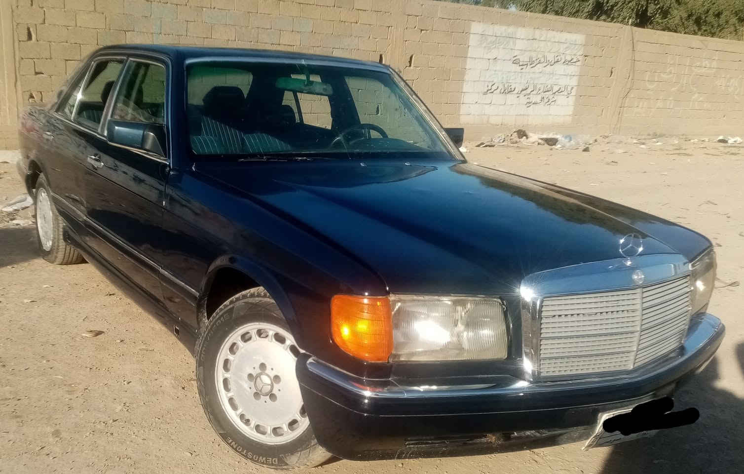 السلام عليكم مارسيدس رئاسي موديل ٨٨ محور مكينة ياباني ٣٠٠٠ جديدة وكير واكسل مكفولات رقم بغداد تحويل مباشر السيارة عوزه شوية ترتيبات السعر ٣٥ وبيه مجال بسيط المكان بغداد للاستفسار ***********
