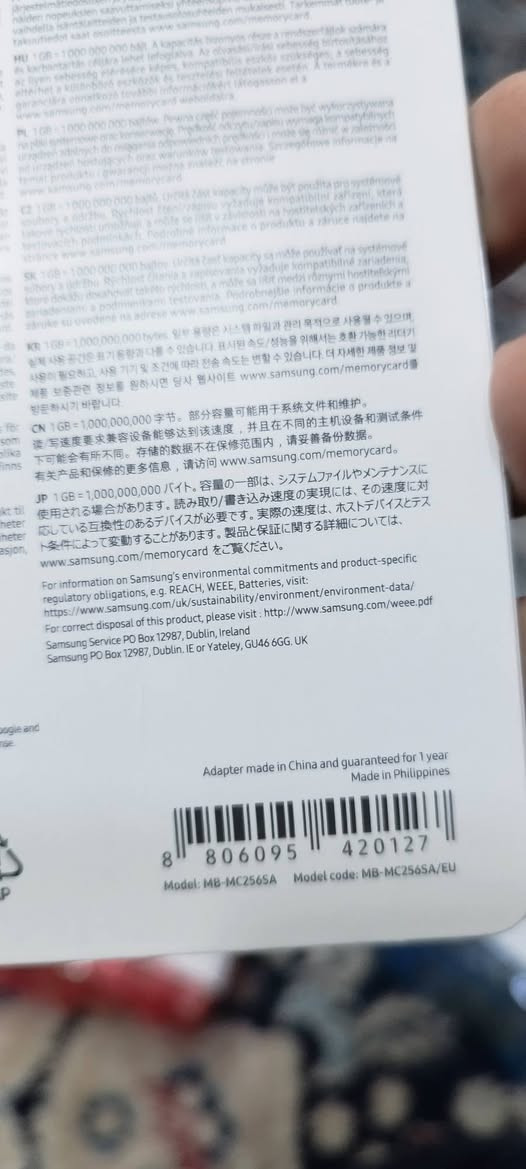 عندك داش كام 4k ماركة وتعبت من الرام التقليد والتجاري ..اتوفر رام سامسونج ايفو بلاس يدعم 4k حقيقي وسرعات عالية احترافي ذاكرة 256 كيكا قطعة مميزة والسعر ما مطروق فقط 30الف 🔒 شامل التوصيل هذا السعر عرض خاص آخر قطعة فقط الحجز خاص فقط ...


**إذا كنت صاحب هذا الإعلان وتريد حذفه لأي سبب، رجاءا أرسل رسالة إلى الدعم الفني**