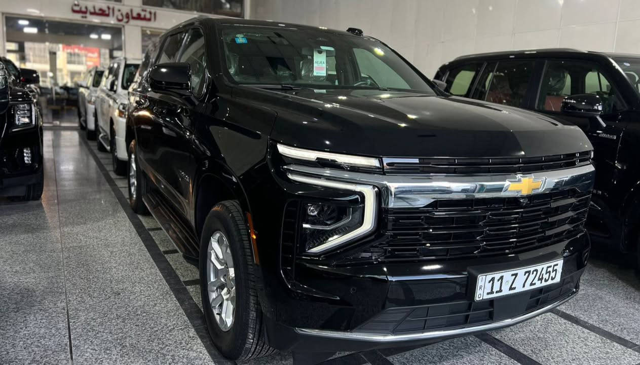 تاهو موديل 2025 ( خـليـجـي )
ماشيه 20 ألف كم فول فول مواصفات 
مغلفة بالكامل نانو كشل حلوة نضيفة 
محرك كير واير بشرط مامفتوح 
سيارة حيل نظيفة كلشي عل بلاد جديد 
سنوية هزة كلشي جديد مدفوع لـ
باسمي السنوية بشرط تحويل وغرامـة
سيارة مابيـها دينار مصرف كامل من كل نواحي
فول فول مواصفات شاشة كبيرة لمس كاميرا 
حاسة رادارات كشن جلد كشن كاراباي بصمة 
 تشغيل عن بعد تحكمات ستيرن بلتوس اوكس
 كار بلي أوتو ستوب للتحذيرات تبيرد مركزي
 تحديد سرعة محرك 8 سلندر
رقم *********** ***********
