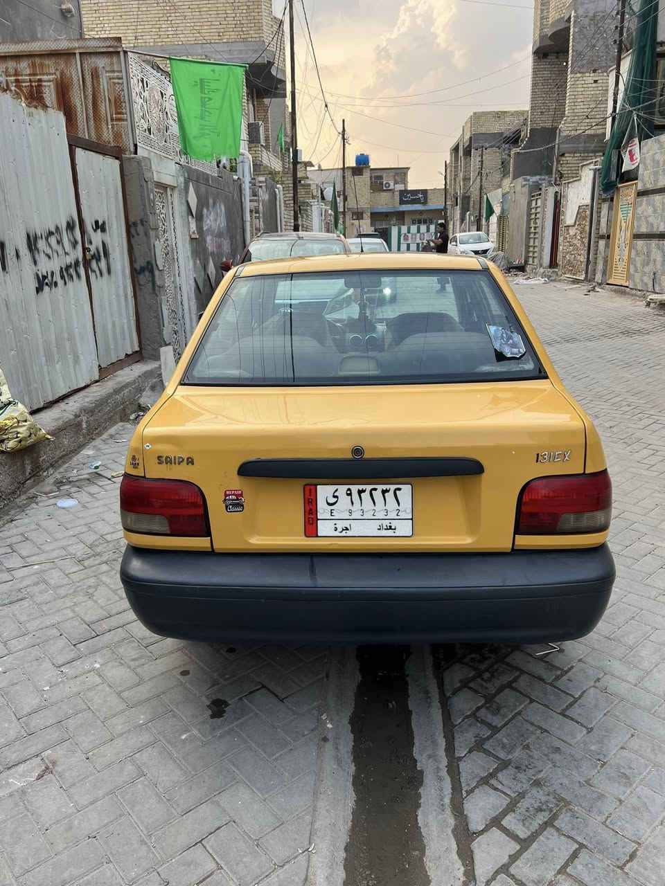 سلام عليكم سايبه موديل 13 مكينه وكير خير من الله لا تنقيص ولا تبخير شواصي ايخبلن تجي وتشوف بعينك السعر 33وبيهه مجال شي بصيط 
بيهه جاملغ امبدل وجاملغ معمر 
مدينة الصدر ام الكبر رقم ***********
