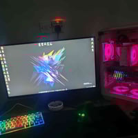 شباب pc للبيع   rtx5070 asus dual oc  i5 14600kf try ram t force 16 dd...