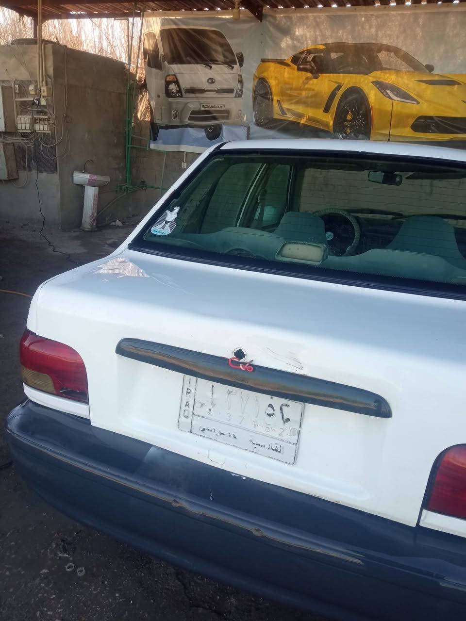 سايبا للبيع موديل 2010رقم قادسيه مشروع وطني السياره نظيفه محرك كفاله گيره كفاله حداديه جديده تخم تاير  كهربائيات جاهزه من كلشي حديده خير من الله بيه نواقص بسيطه السعر 25 عليه غرامه 800 تنزل من سعره مكان نجف الحيره الاتصال على الرقم ***********
