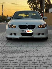 بي ام دبليو e60   حجم 535i سته سلندر توين توربو  رقم بغداد جديد  مكينه...