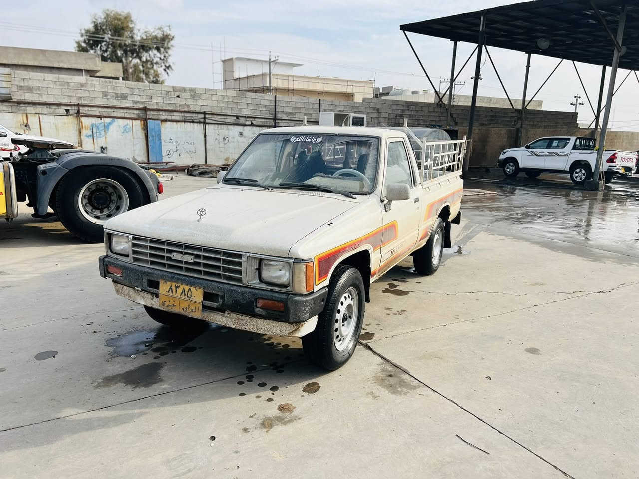 بابەت فڕۆشتن تۆێتا مۆدێل ١٩٨٥ ئاڕم پلاستیک هەوولێر سەنەوێ جنوبیشی لەگەلایە بیبە بۆ بەغا پێنج گێڕی مەکینە سێ وای تایەی تازە گێر مەکینە ئەکسل دەنگی تیابوو نەتەوێ تاقم پێش مەسبوت سیعری ٣٥گەڵاو مەعامەلەیە کەم ***********یان *********** ادمی❤️
