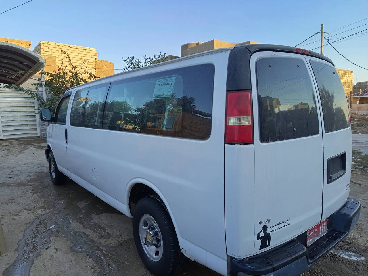 سلام عليكم جمسي سفانه موديل 2008 طويله 14 راكب رقم نجف صدامي راعيها بلنجف مداور ثاني  يوم مكينه جديده كهربائيات كله شغال غرفه نضيفه وتايرات نضيفات مكفوله مكينه بلجيس فقط الكير بي مشكله بس السياره تمشي بي بس تأخير بلنمره لكدام البك مابي شي والباقي مكفول عليها غرامات وهيئه ينزل من سعرها عوزها شغلات كلش بسيطه
مكاني نجف كوفه 
سهرها 85وبيها مجال 

للاستفسار الاتصال او واتساب:***********
