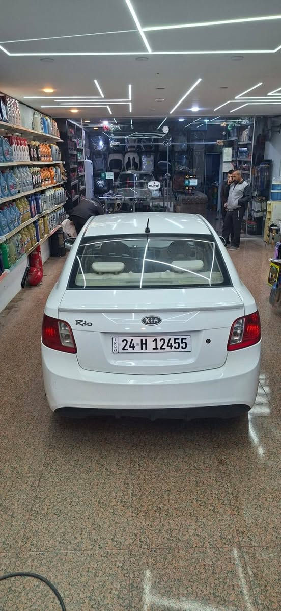 كيا ريو 12بدون صبغ رقم دهوك ماشي 133كيلو السعر اتصل *********** موصل, نينوى
