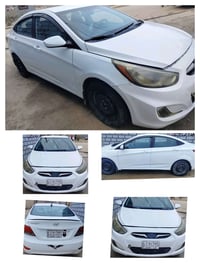 السلام وعليكم _ اكسنت موديل 2017 ضرر بوند وجاملغ وصبغ في الباب   محرك ...