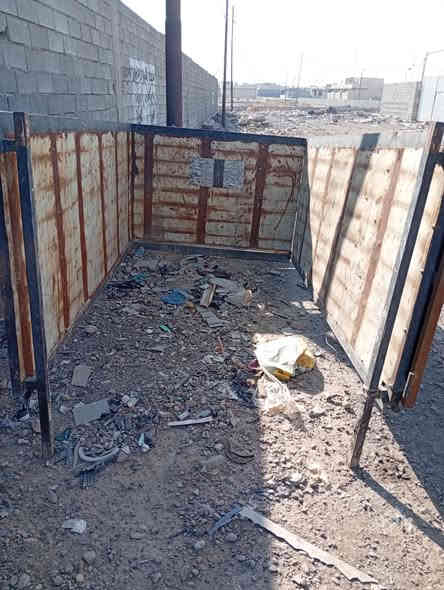 سلام عليكم  محجر كيه نثيه للبيع بغداد مدينه جاهز جيب وشد رتفاع 110مغلف كله كامل  ***********
