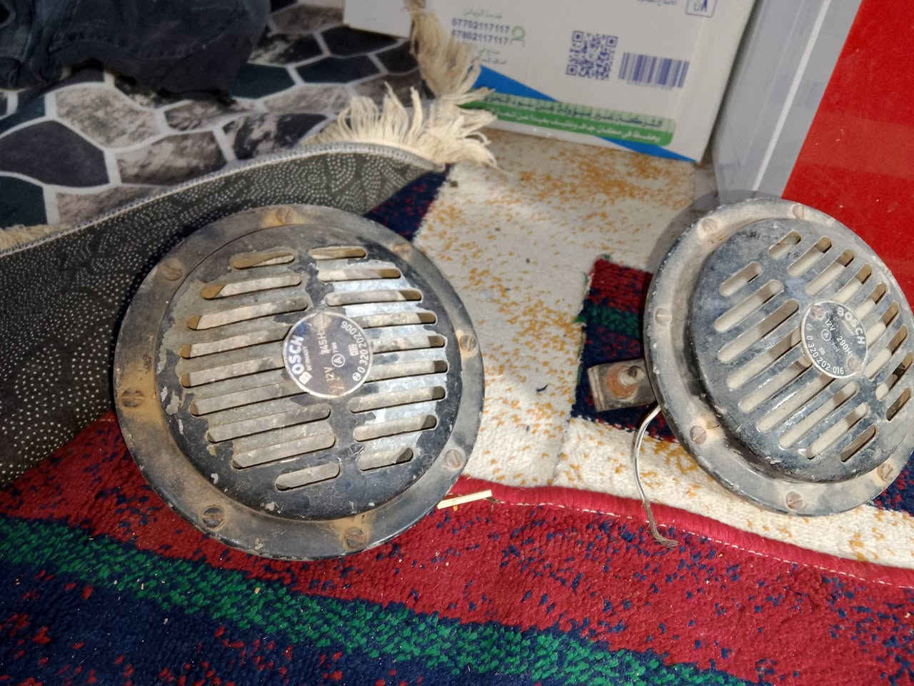 سلام عليكم من رخصة الجميع هورن بوش أصلي الماني للبيع سعر250العنوان بصره ***********شراي يخابر
