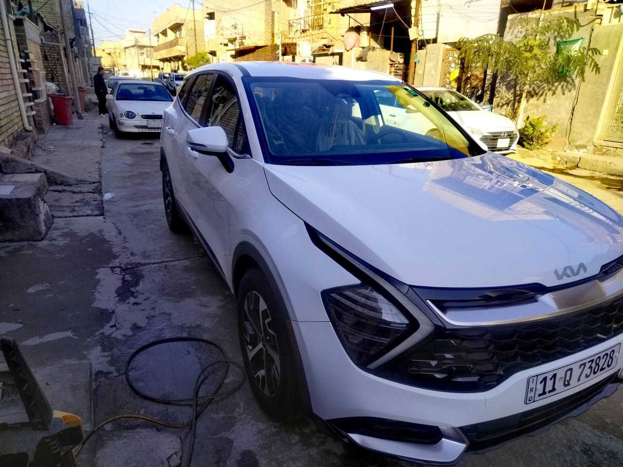 السلام عليكم سبورتج ٢٤ امريكي EX ماشي ١٤ الف  حادثه جاملغ امامي سعر ١٩٨  رقم تلفون *********** بغداد الشعب
