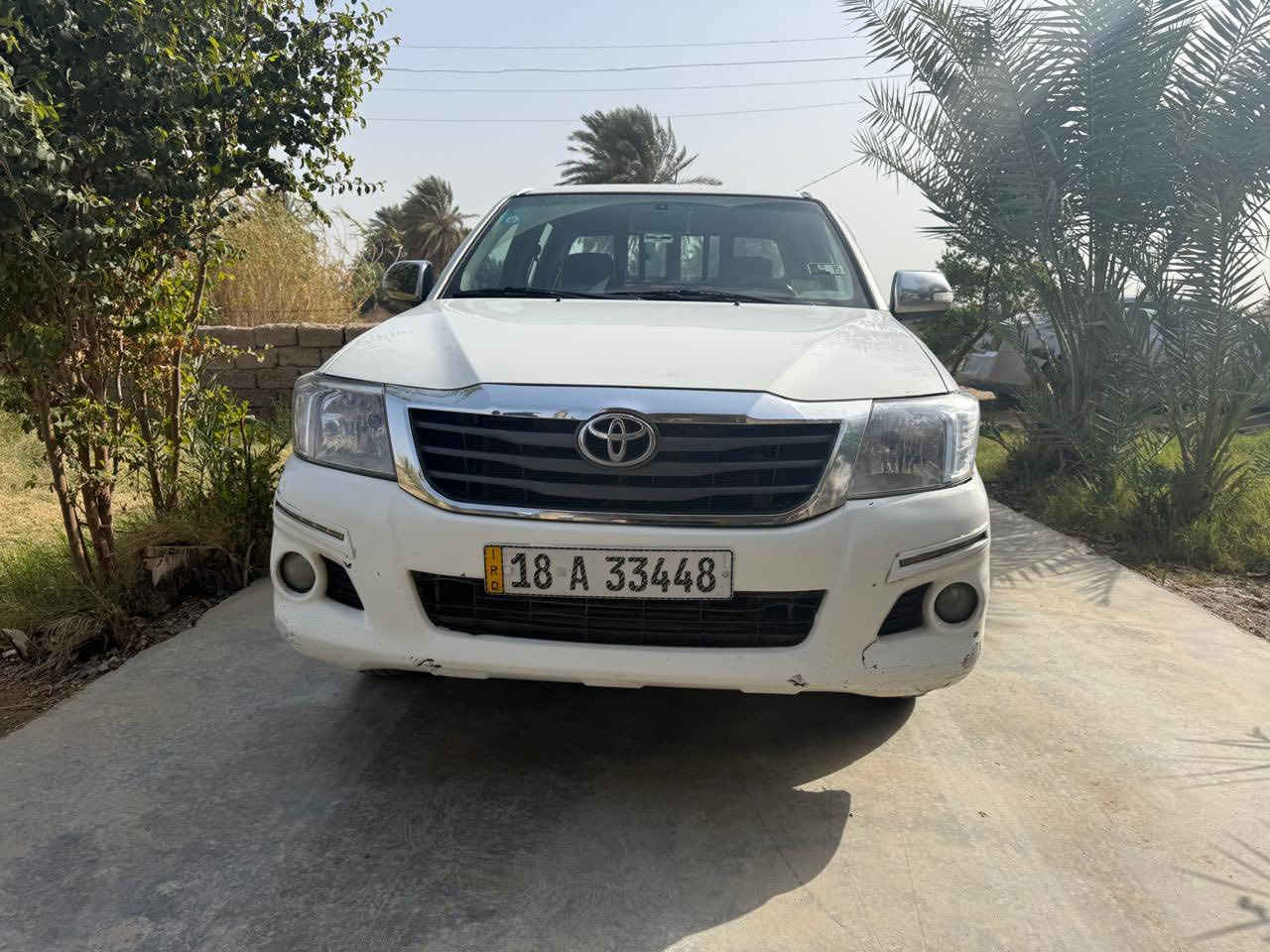 سلام عليكم للبيع فقط تايوتا موديل ٢٠١٤ شاصي ١٩ موجوده صورته السياره جاهزه من كلشي بدون صبغ بدون بارد تخم تير جديد صدر جديد باتري جديد تتفها تبريد كلشي بيها شغل 
ماشيه٢٣٦كيلو متر محرك مجتف جديدومكفول لاتبخير ولاتنقيص ولا صوت السياره خير من الله رقم نكليزي بسمي بابل تحويل ثاني يوم بشرط اكتبك مروري السعر ب٢١٠ وبيها مجال للشاري تعال شوف وكلب السياره وعيوني الك العنوان بغداد المحموديه السفسار اكثر التصال صاحب السياره ***********
