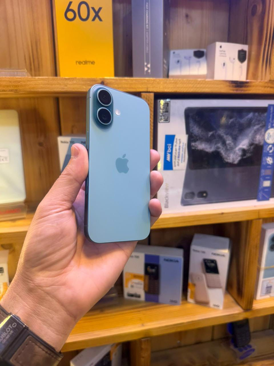 السلام عليكم ايفون16عادي128بطاريه100 الجهاز مشحون 50 مرةيعني جديدالضمان الشهر العاشر وينتهي التوصيل مكتب التاج 👑
***********
