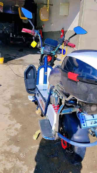 1#موطور.هيوشه لبيع موديل 25نضيف مبستعمل قل من سبوعين 6باتريات نشرات وكامكم هوه يسوالف بل نظافه سعره 750وبي مجال هاذ رقمي مفتوح ***********مكاني الانبار زويه @إشارة
