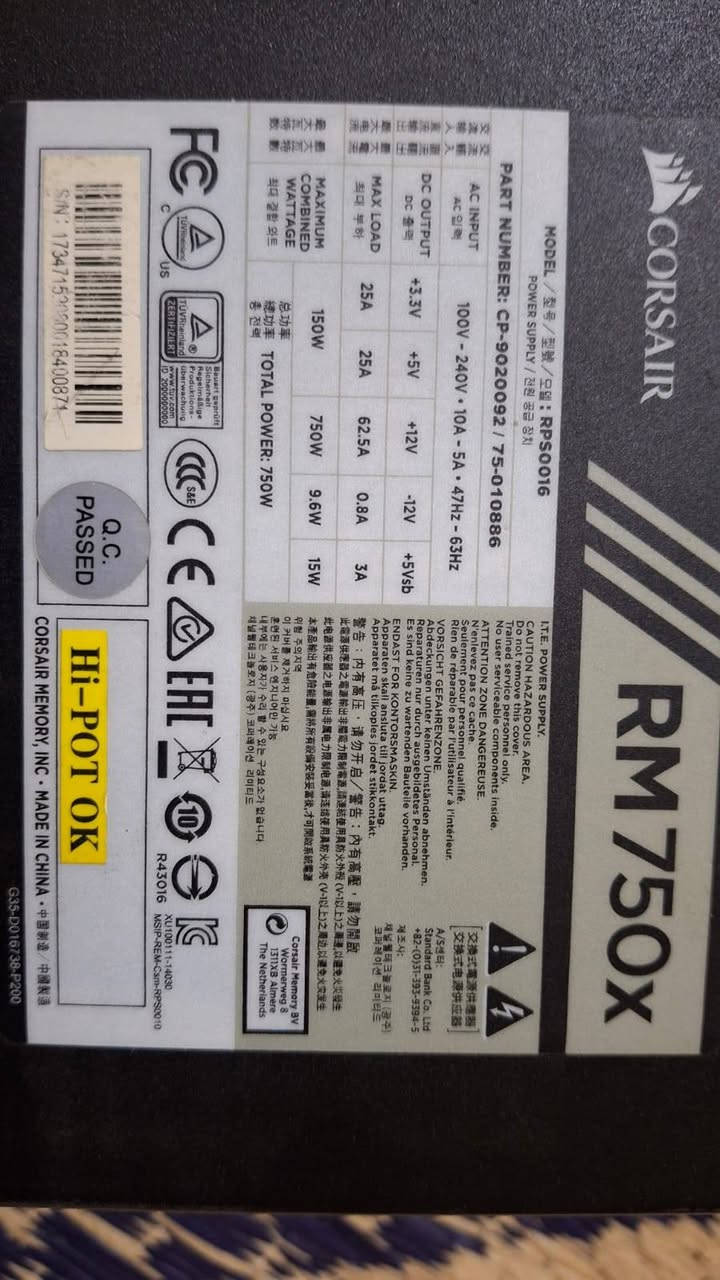 باور سبلاي CROSAIR RM750X
750 واط
السعر 75 الف


**إذا كنت صاحب هذا الإعلان وتريد حذفه لأي سبب، رجاءا أرسل رسالة إلى الدعم الفني**