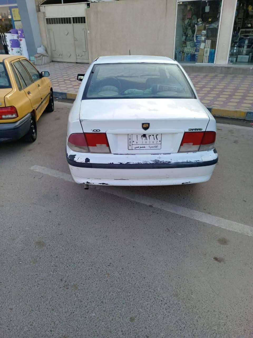 سلام عليكم ورحمة الله وبركاته سمند مديل 2010  مكينه تنقص ابيع على الموجود السياره بيها نواقص اهواي كشرها تعبان الك يمي راعي فقط مكاني نجف سعر 27/ ***********
