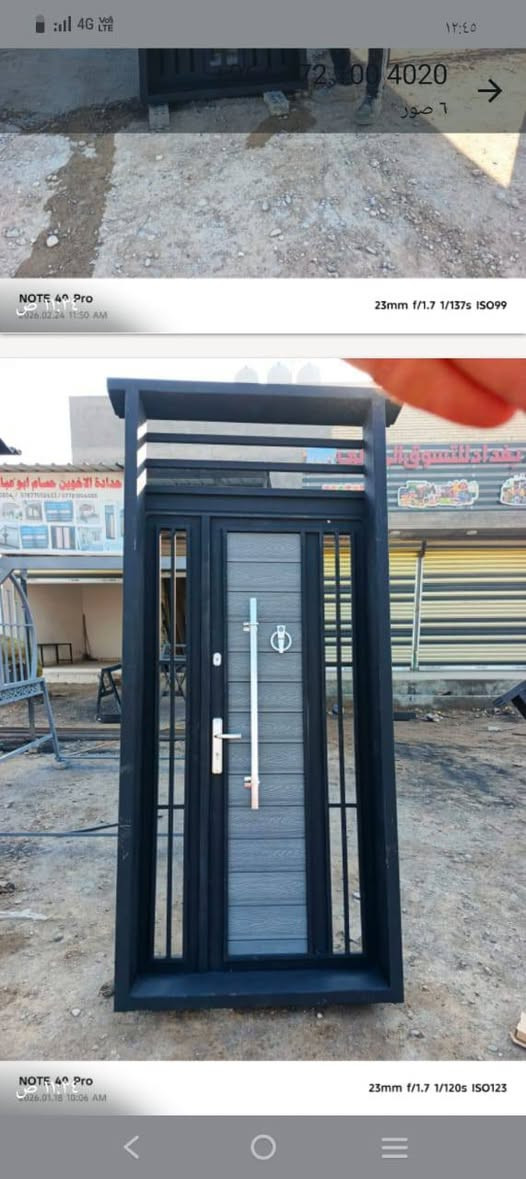 السلام عليكم يوجد لدينا حداد ابوك شبابيك شغل درجه اولى اسعار مناسبه المكان بغداد تاجي صابويات شارع 20 ***********/*********** اي استفسار مراسله واتساب
