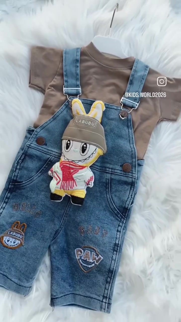 اوفر لابوبو ولادي 🧸✨
ستايل يخبل وخامه مريحه للأطفال 💕
متوفر القياسات ١ / ٢ / ٣ / ٤ 🌸
السعر مناسب جداً 🔥
للطلب والاستفسار عبر الخاص او الواتساب 📩***********
سارعوا بالحجز الكمية محدوده 🤍
