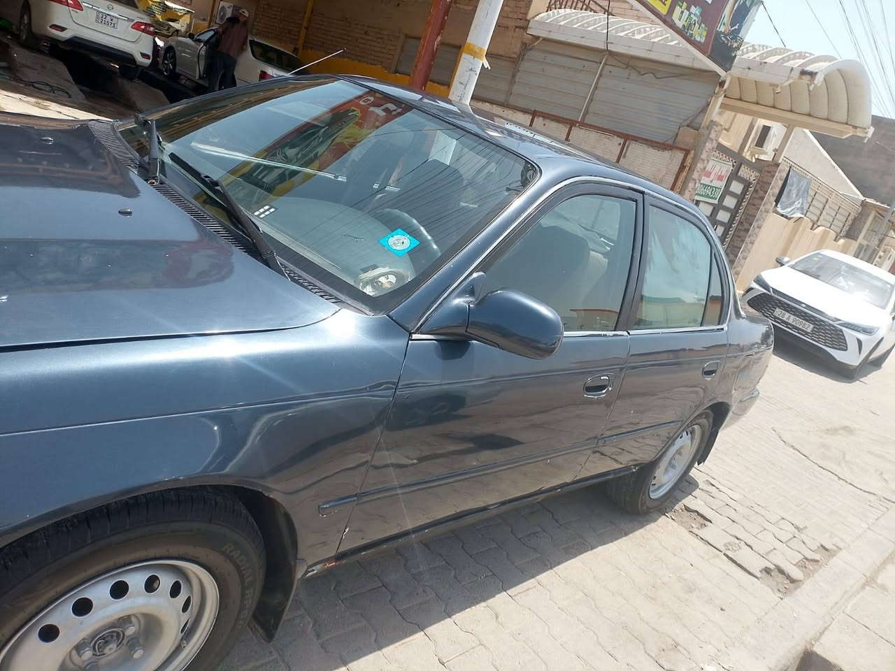 سلام عليكم كورلا موديل 94  كير ومكينه نضيفات تخم تاير جديد حداديه زينه .   بسمي رقم انكليزي السعر46 بيه مجال مكاني كربلاء  ***********
