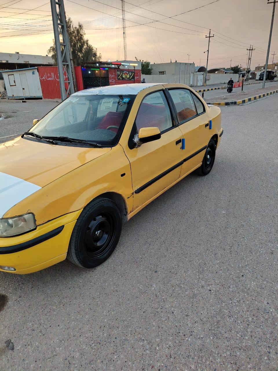 السلام عليكم سمند موديل 2013 كرستال مكفوله من الكلبه والصربه مكينه كير مكفولات سياره من الدعاميه إلى دعاميه مابيه خياسات تخم تاير جديد حداديه 100من 100 سياره جاهزه شغل وطلع وين ماتريد مصفره هيه وغرامات ومجدد سنويه إلى 29 سياره صاعده هزه جديد رقم ميسان مشروع وطني السعر 28 تصال *********** الرقم بي واتساب
