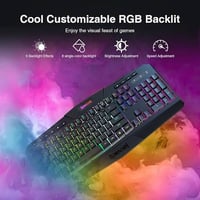 كيبورد ألعاب Redragon S101 للبيع بسعر نار التفاصيل: كيبورد قياسي كامل ...