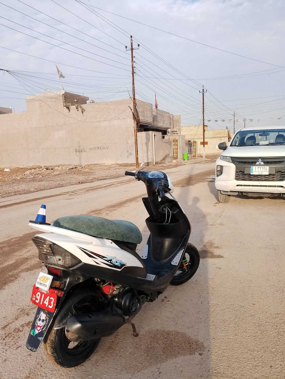 سلام عليكم
ماكس عدله لبيع دراجه نضيفه و حلوه يرادله باتري و جوزه بس نكره هندر دراجه متروكه محد يطلع بيه وراق كامله حلوه ونضيفه معدله حلو سعر500وبيه مجال حق جيه لمكان بغداد رقم 

***********
