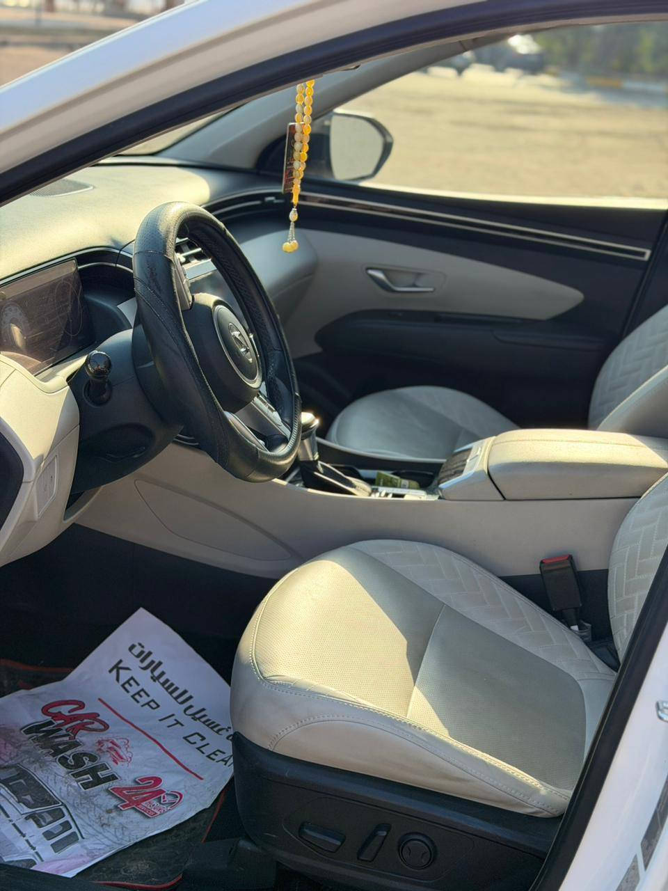 تحيه طيبه السلام عليك
توسان موديل 2024
, فول مواصفات عده فتحه 
جنطة كهرباء 
خليجي مكفوله 
ماشي ،39 الف 
مكينة 2000 دوش 
رقم بغداد دولي باسمي تحويل مباشرة سنويه هزه جديد 
230 ورقه وبيها مجال 
اي استفسار 
*********** 
مكان بغداد كاظميه شارع اكد 
غير متواجد عل فيس
