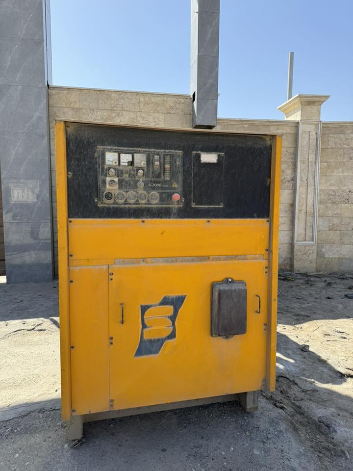 سلام عليكم
مولد 550kv للبيع (مذكرة التفاهم) معروفة لاهل المصلحة مولد نضيف وحلو , بي مشكلة بالمحرك فقط ممكن معالجتها لكن تركنا على حاله في وقتها وبقة فترة طويلة
المولد للبيع 
للاتصال: ***********
