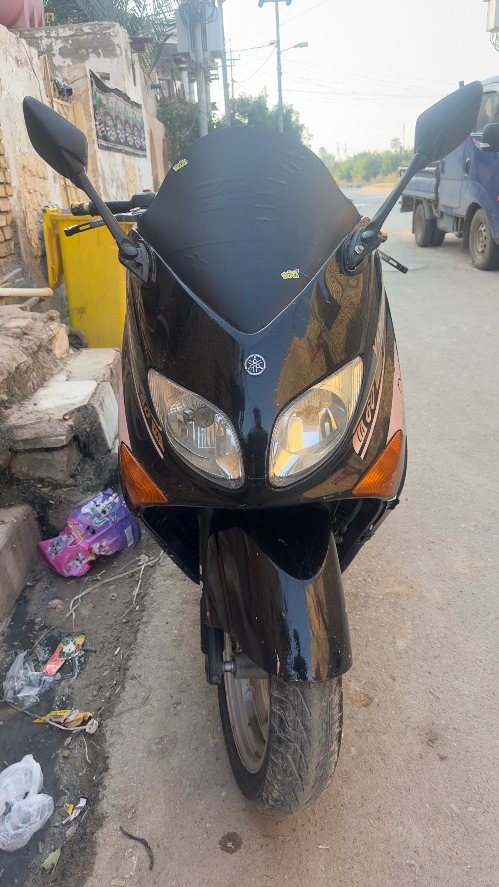 سلام عليكم دراجه تي ماكس محرك ما مفتوح ابلاد 2007 العنوان ميسان