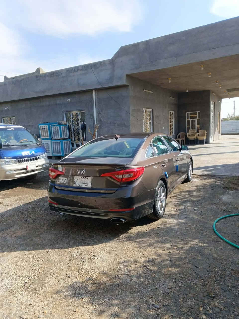 السلام عليكم سوناتا موديل 16 للبيع امريكيه بها قطعه واحده فقط مكان السياره بغداد ابو غريب ***********
