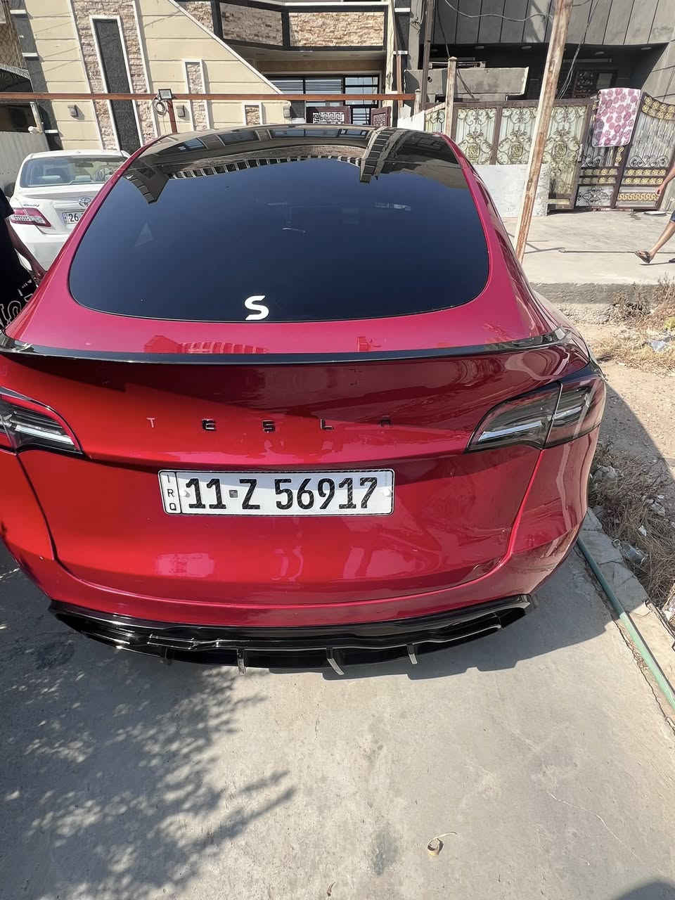 للبيع او مراس  تسلا Y   دبل ماطور.
اون لاين  2023  فول مواصفات 
ماشيه ٤٥ الف. 
تخم تاير جديد. 
مواصفات التسلا معروفه  
بيه صبغ صفه عكس السايق والجاملغ الخلفي. 
بدون ايرباك  بدون مسج او اعطال. سياره كهربائياته. مكفوله. اي خلل او فتح مابيه 
مكاني بغداد. شارع.فلسطين 

رقم صاحب سيارة ***********
السعر ١٧٥ بيه مجال
