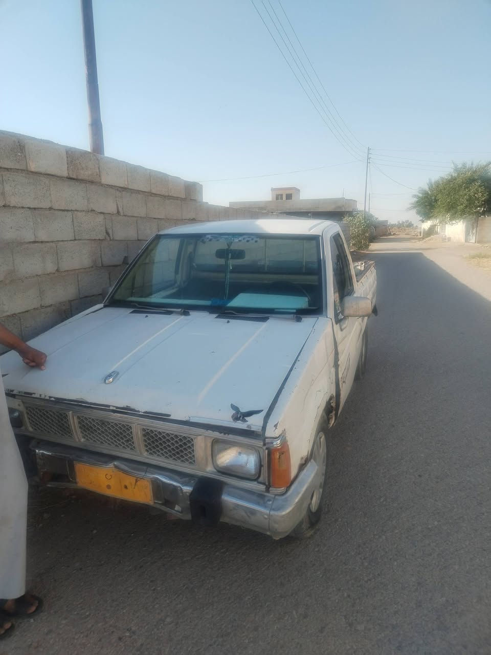نيسان للبيع 1987 بلاديه كير ومحرك واكسل وشاصي في وضعية جيدة رقم ديالى أصفر ممتواصل وي الشرعي أتعهدلك سرقة وعشائر عارضها ب ١٧ وبيها مجال للشراي للاستفسار عبر الخاص او ع الأرقام *********** & *********** بي واتساب
