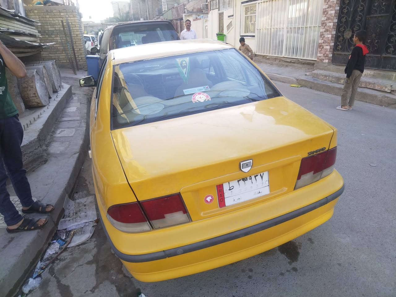 سلام عليكم عندي سمند 2010كير ومكينة مكفول تبريد شغال حدادية جديد امامي وخلفي كلة جديد شاشة 
بسمي مكاني بغداد حي اور ام الكبر والغزلان *********** سعر 33وبيها مجال بسيط
