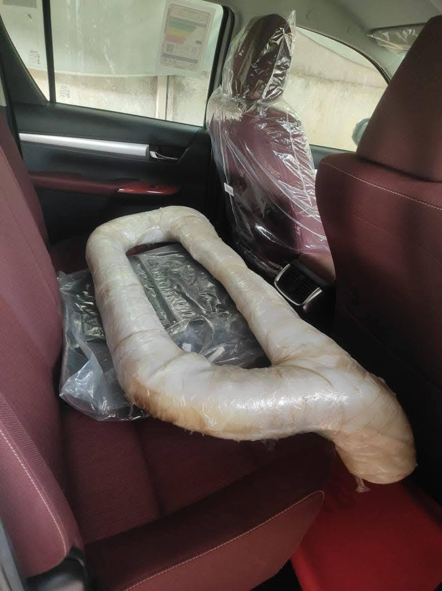 سلام عليكم  كويتي  2021 ماشيه  500 كيلو  اصل  بلاد على  وضع الشركه 
تويوتا  هايلوكس  كويتي باب اول 2021 
ماشيه 500 كيلو حقيقي  يعني وكالة  اصل كويتي.  السياره  زيرو  شركة   الساير الكويتي 
السعر 300 ورقه  يعني 3 شدات  و مجال بسيط جدا 
رقم بابل  
موصفات  شاشة  كبيره 
شاشة  تبريد  تحكم تبريد بيانوا 
تحكم ستيرن 
العنوان  بغداد  البياع 
للإستفسار 
***********
