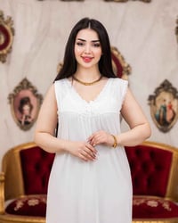 دشداشه نسائي • خامايه برلون • افريه سايز